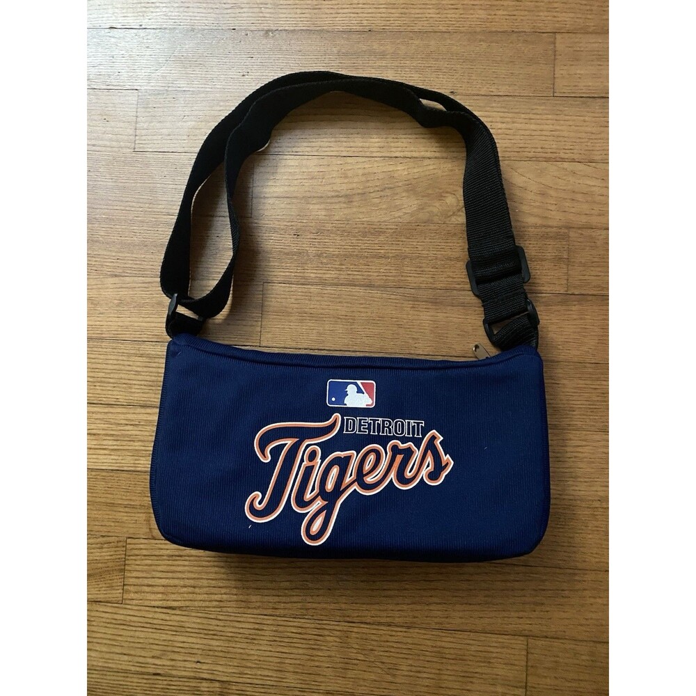 MLB Detroit Tigers Women Baseball Jersey Purse Shoulder Lightweight Fan Gorpcore